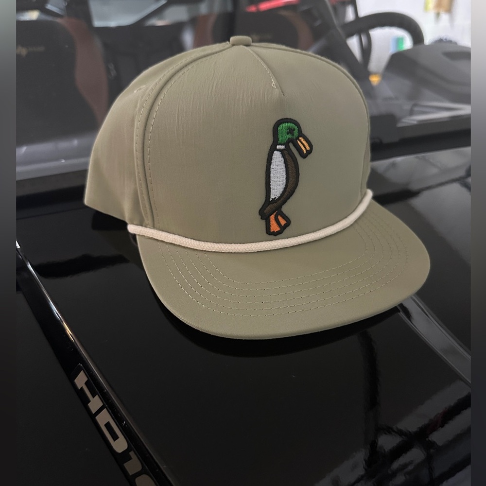 24.7 Hunt | Olive Rope Hat | Adjustable SnapBack